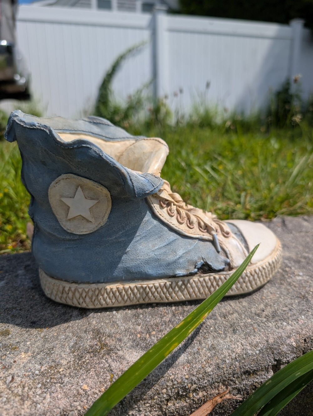 Vintage Converse Planter